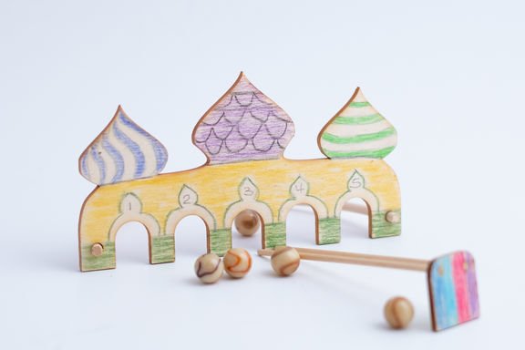 Marble Bridge Nutcracker Educational Toy