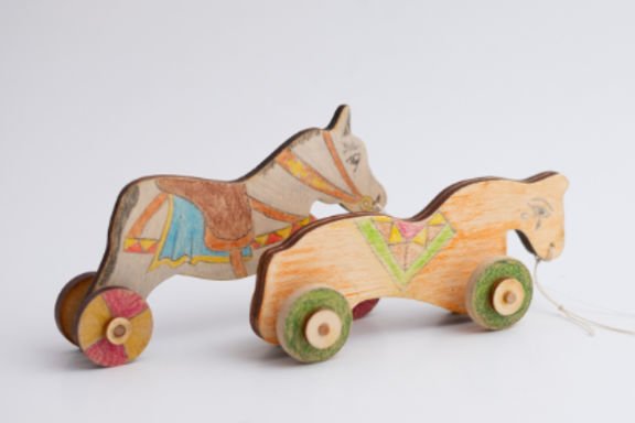 Egyptian Horse Educational Toy