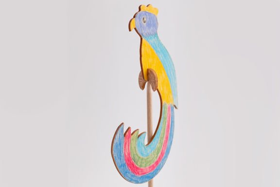 Balancing Parrot Educational Toy